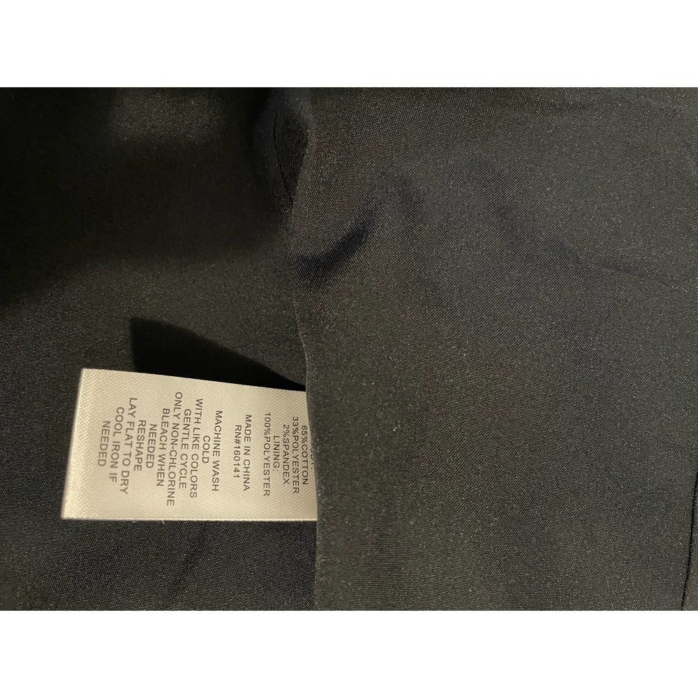 89th + Madison Women's Tailored Blazer Jacket Solid Black — image 5 of 8